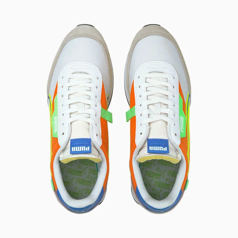 Puma Future Rider Twofold Pop Yellow/White (382043-01)