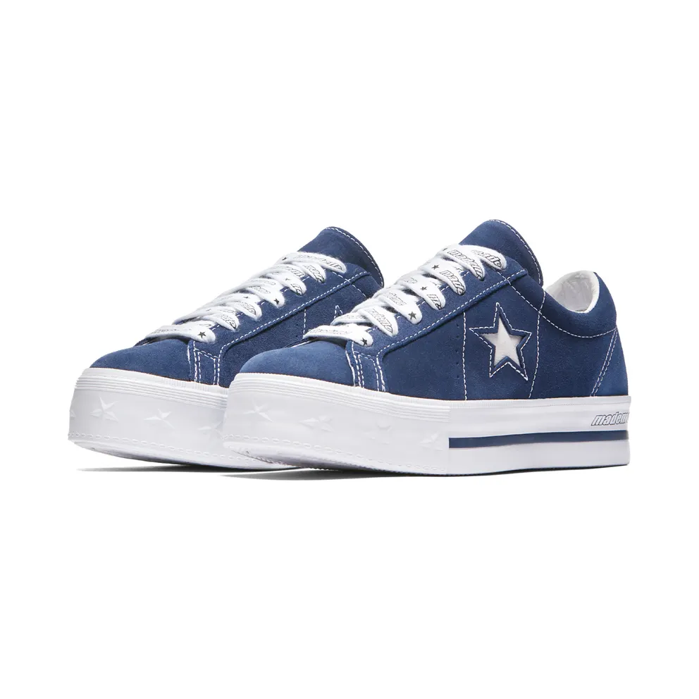 Converse One Star Platform Ox MadeMe Medieval Blue (W) Medieval Blue/White (562960C)
