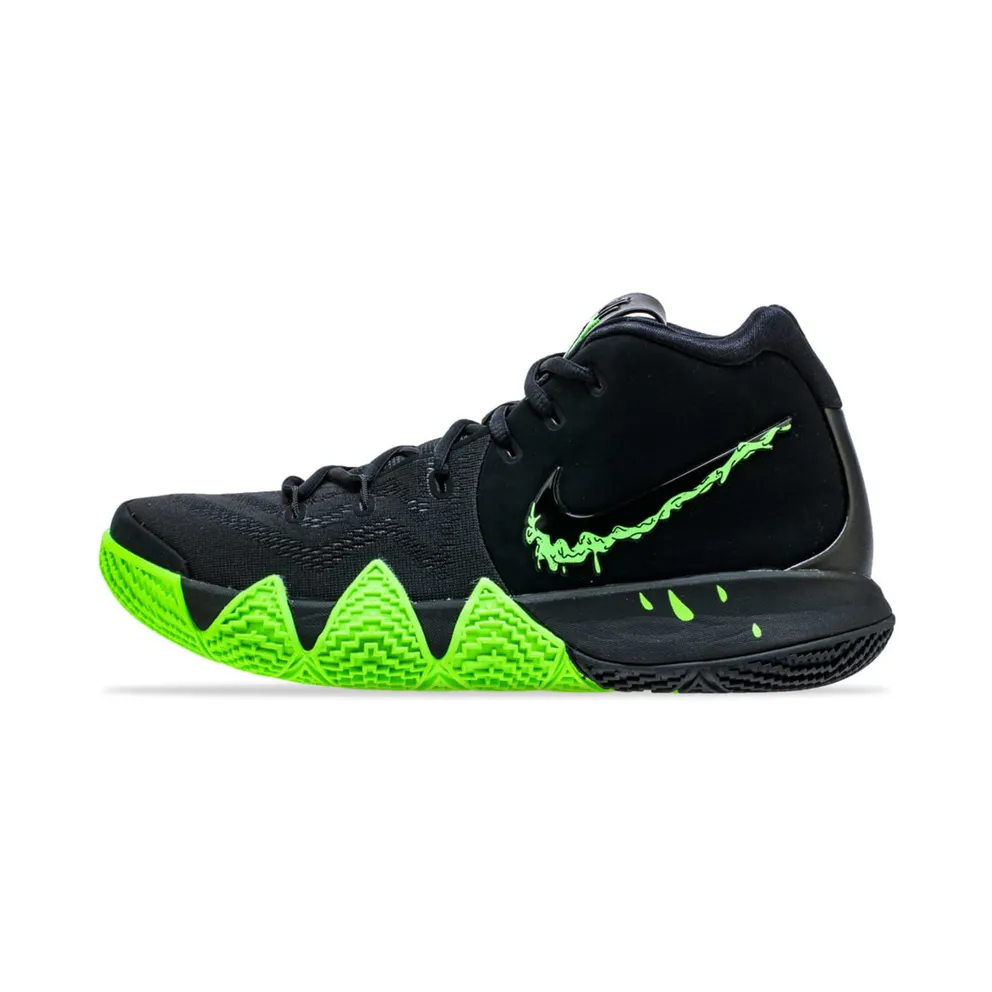 Nike Kyrie 4 “Halloween – BLACK / RAGE GREEN” (943806-012)
