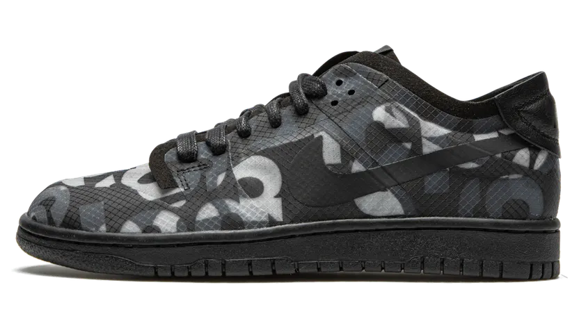 Nike Comme des Garcons x Dunk Low Monogram Print (CZ2675-001)
