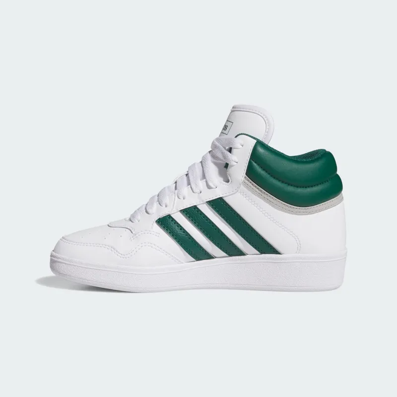 Adidas Hoops 4.0 Mid Kids Cloud White / Collegiate Green / Grey Two (JI0905)