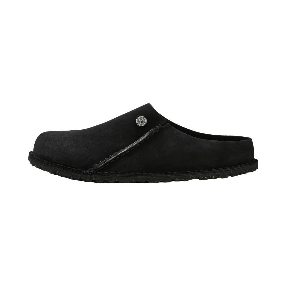 Birkenstock ZERMATT PREMIUM SUEDE LEATHER “Black – Narrow Width” (1025138)