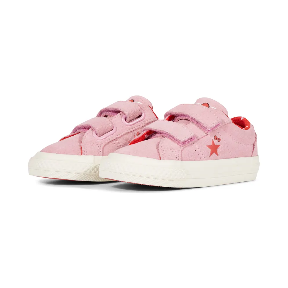 Converse One Star Ox Hello Kitty Pink (TD) Prism Pink/Fiery Red-Egret (762943C)