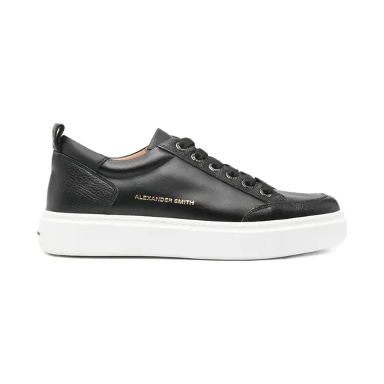 Alexander Smith Bond leren “Black” (BDM3303BLK)