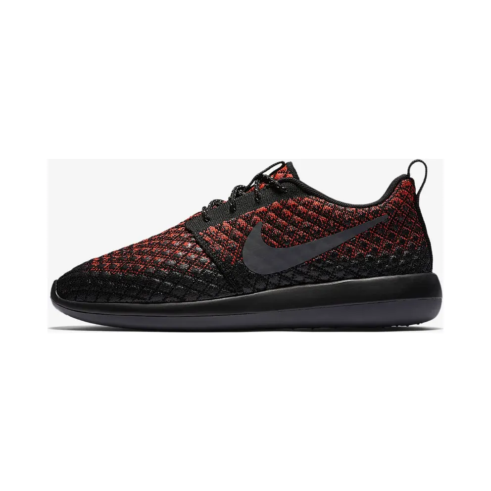Nike Roshe Two Flyknit 365 Bright Crimson/Dark Grey (859535-600)