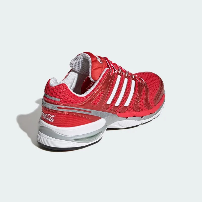 Adidas ADIDAS X COCA-COLA ADISTAR CONTROL 5 Shoes Red / Cloud White / Silver Metallic (KH6895)