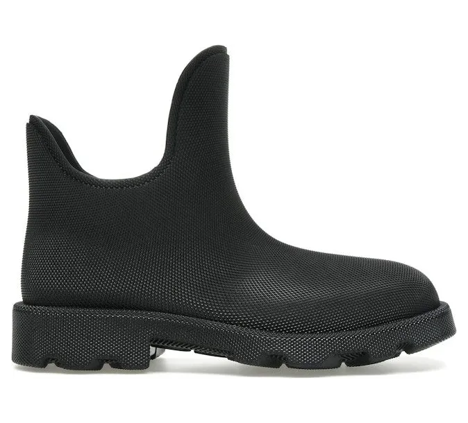 Burberry Marsh Round-Toe Ankle Boots Black (8077371)
