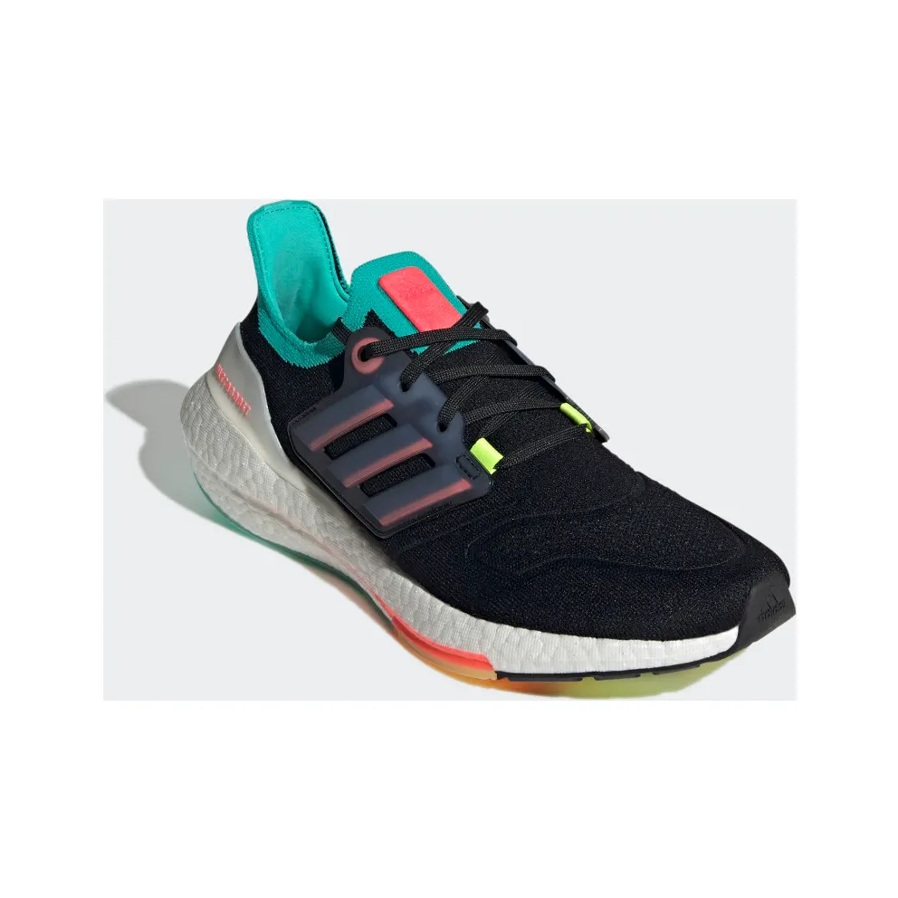 adidas Ultraboost 22 Core Black / Turbo / Mint Rush (GX5497)