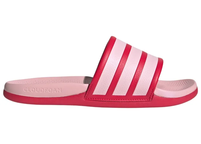 adidas Adilette Comfort 2.0 Slides Better Scarlet Clear Pink (JP9128)