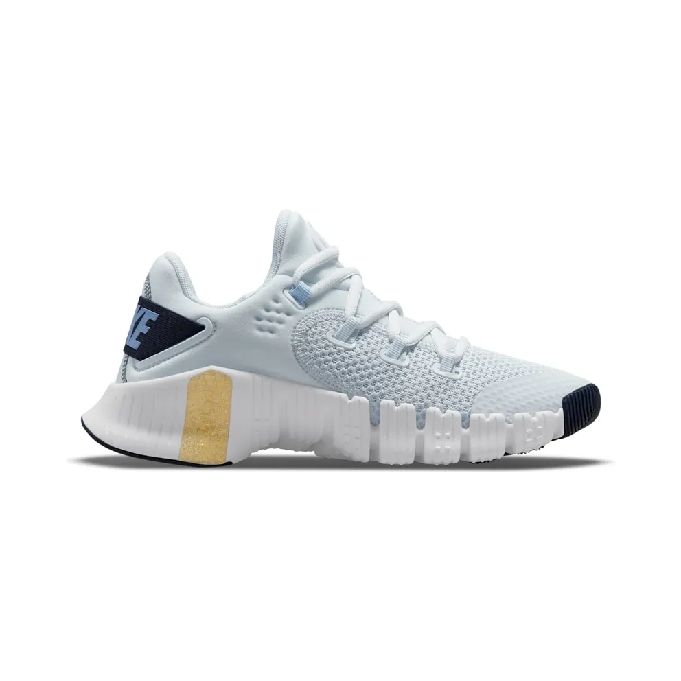 Nike Free Metcon 4 Pure Platinum Grey Gold White (CZ0596-049)