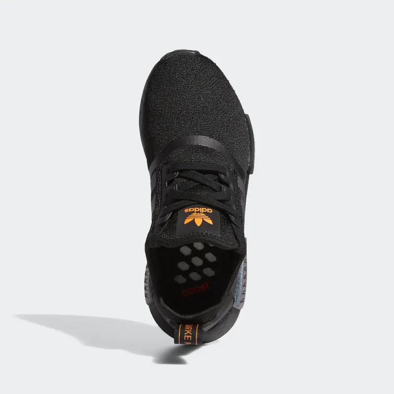 adidas NMD R1 Core Black Solar Orange (GS) Core Black/Solar Orange/Cloud White (FV8026)