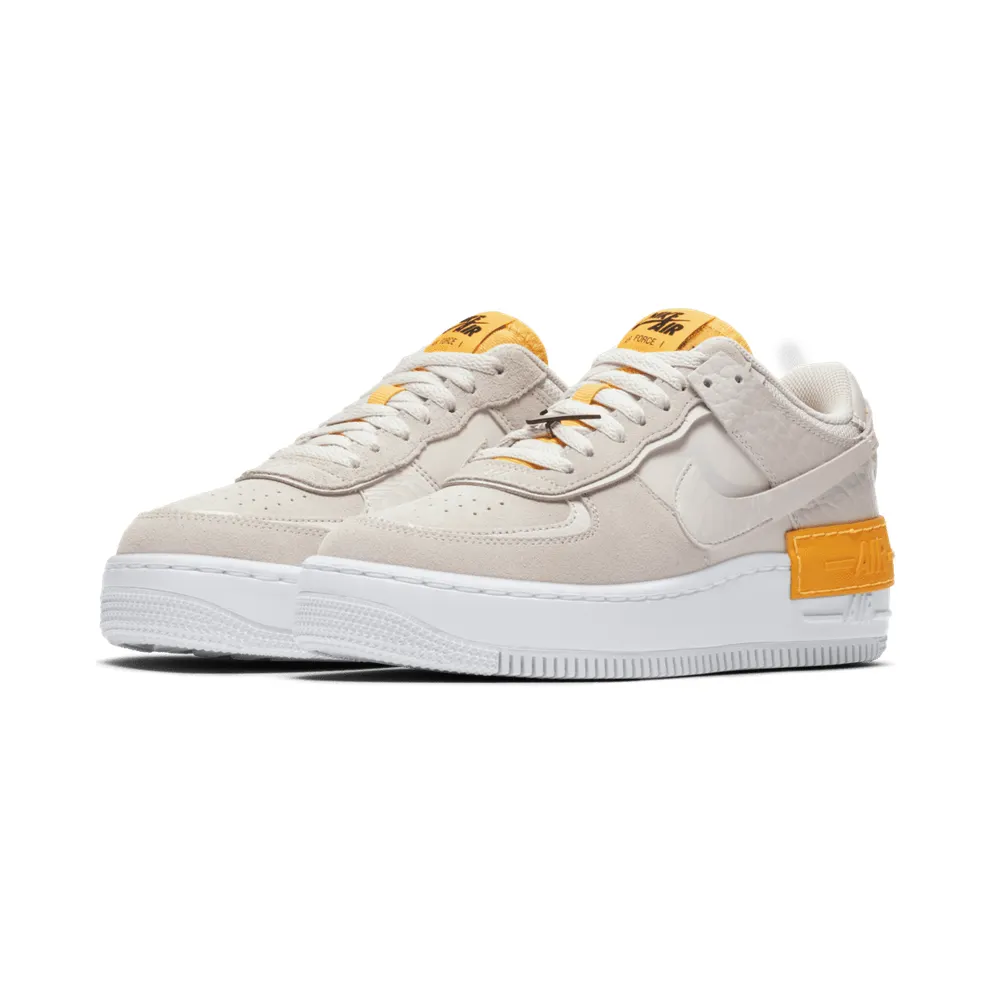Nike Air Force 1 Shadow Vast Grey Laser Orange (W) Vast Grey/Laser Orange-White-Vast Grey (CU3446-001)