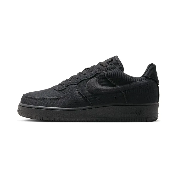 Nike Air Force 1 Low Triple Black Canvas “Black” (HV1204-002)