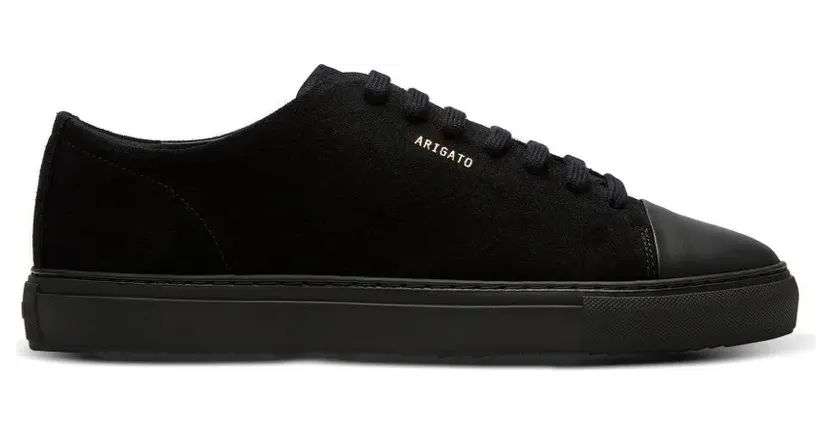Axel Arigato Clean 90 mit glatter Kappe “Black” (F4273004)