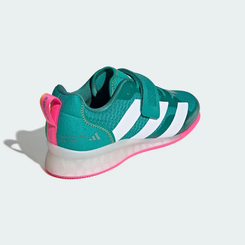 adidas Adipower 3 Pure Teal Cloud White Powder Teal (JP9871)