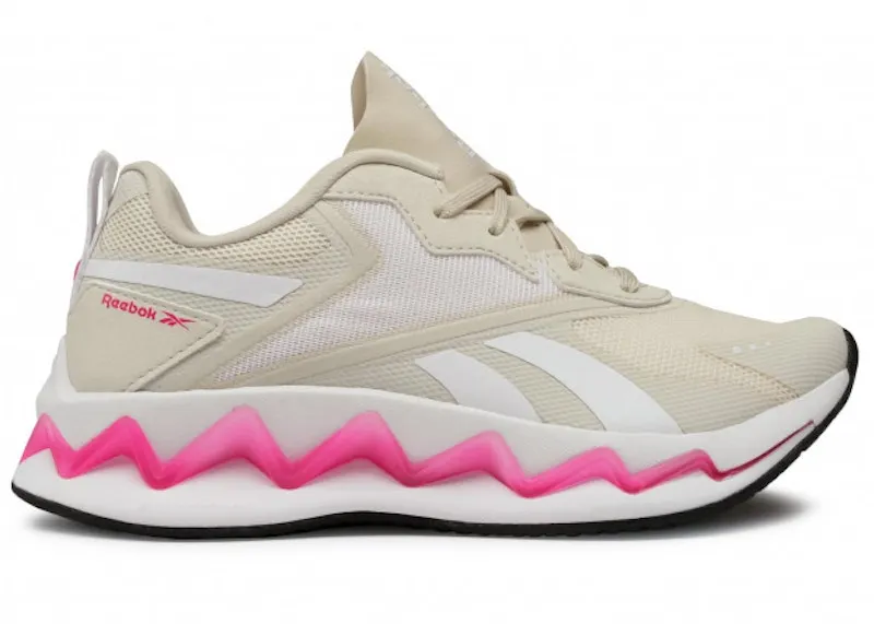 Reebok Zig Elusion Energy Shoes Alabaster / White / Proud Pink
