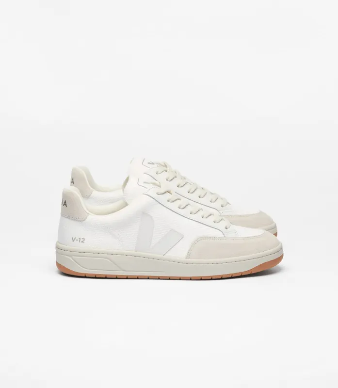 Veja V-12 B-Mesh White / Natural (XD1703124A)