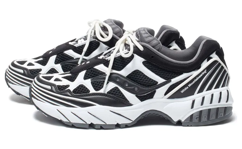 White Mountaineering X Saucony Originals Grid Web Sneaker mehrfarbig (WM2073822S705321-BLAKWH)
