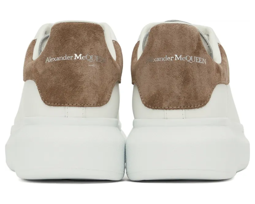 Alexander McQueen White Oversized Sneakers (553680WIBN29784) (4)