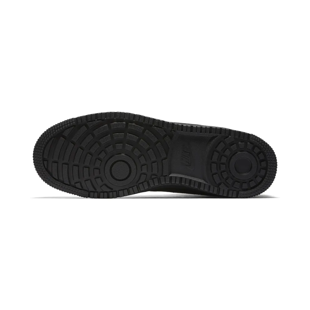 Nike Court Borough Mid Winter Triple Black Black/Black-Black (AA0547-002)