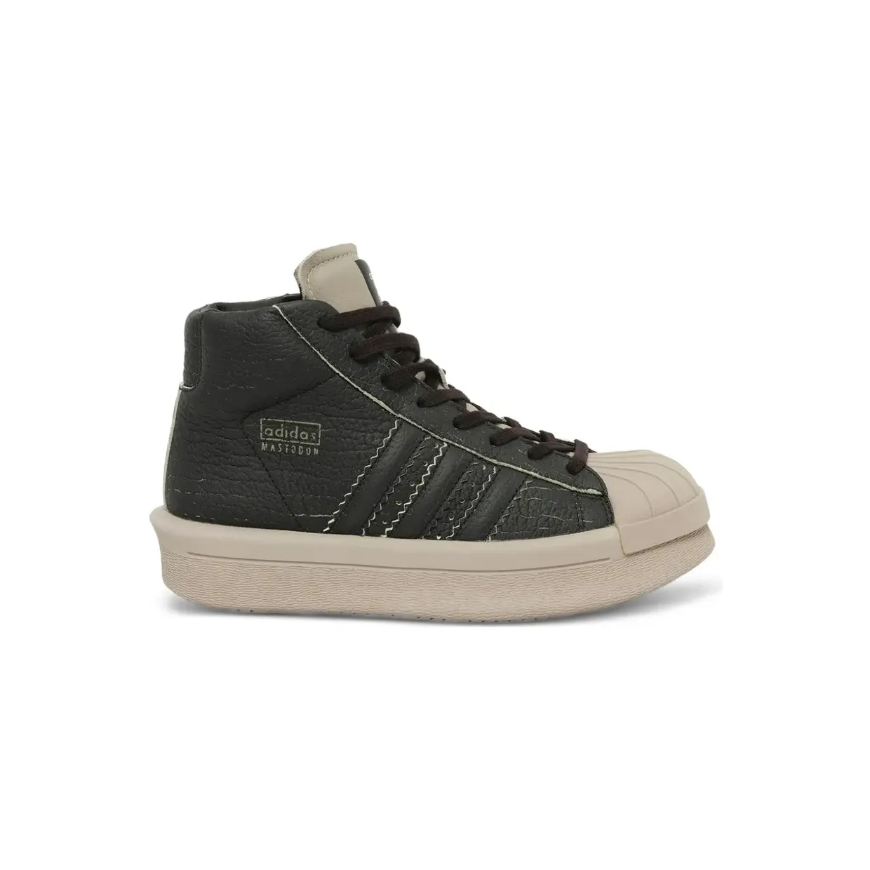 Rick Owens Adidas x Rick Owens High-Top-Sneakers “Black” (RW16F6820LIN98)