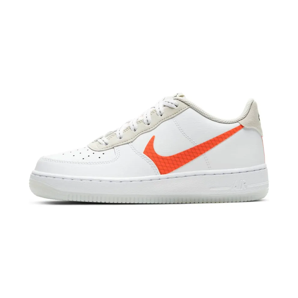 Nike Air Force 1 White Total Orange (GS)