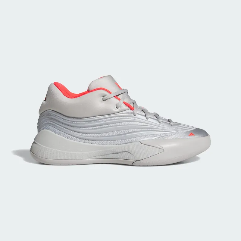 Adidas Dame X Silver Metallic / Grey Two / Lucid Red (KJ4398)