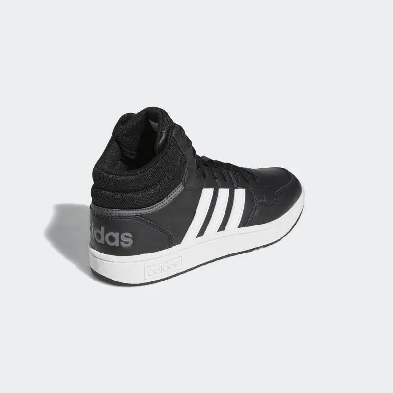 Adidas Hoops 3.0 Mid Classic Vintage Core Black / Cloud White / Grey Six (GW3020)