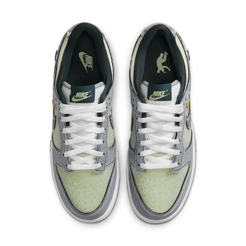 Nike x Union Dunk Low Pistachio – “Gray / Pale Green / Navy” (DJ9649-401)
