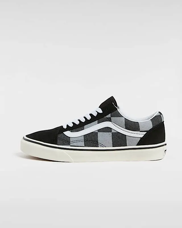 Vans Old Skool Black Oversize Checkerboard (VN000D5NBMA)