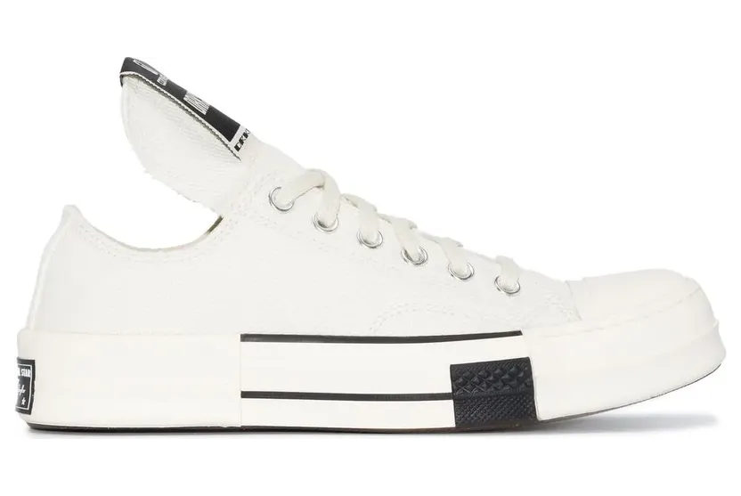 Rick Owens Drkshdw Off-White Converse Edition DRKSTAR OX Sneakers (DC01BX727 CTDR1)