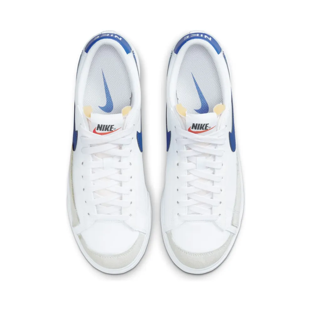 Nike Blazer Low Platform White Summit White Team Orange Game Royal (DJ0292-107)