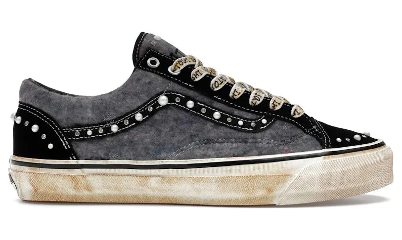 Vans OTW Old Skool Reissue 36 Satoshi Nakamoto Pearlized Speckled Moving Blanket Grey (VN000DC0FNG)