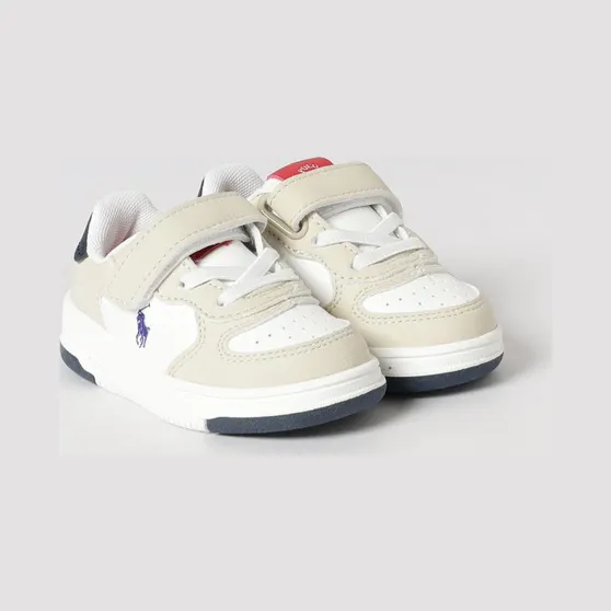 Polo Ralph Lauren Synthetic Leather Sneakers White (RL04844101)