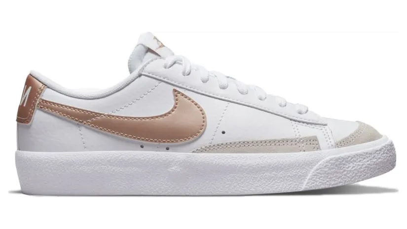 Nike Blazer Low 77 White Metallic Red (GS) (DA4074-107)