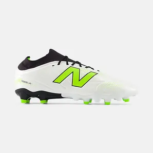 NEW BALANCE TEKELA TEAM LOW LACED FG V5 “White / Black / Pixel Green” (ST3FSP5)