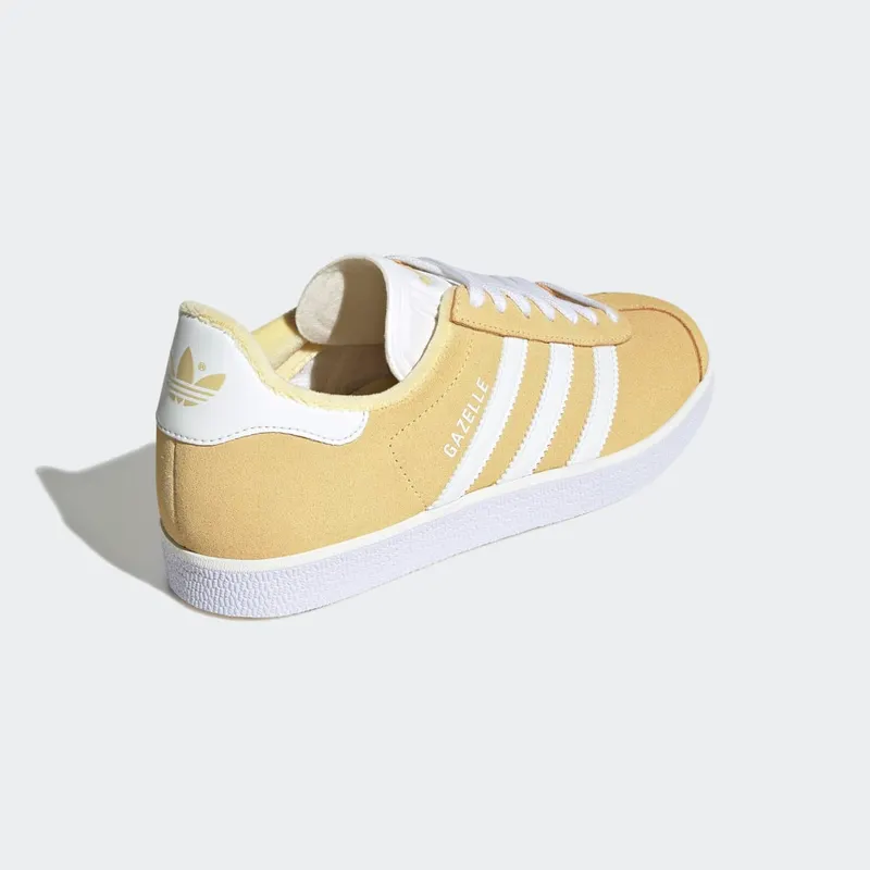 adidas Gazelle Orange Tint / Core White / Silver Metallic (GZ7683)