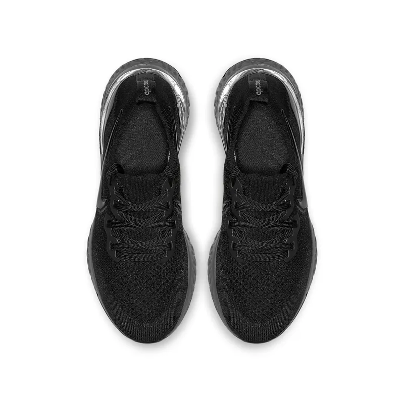 Nike Epic React Flyknit 2 Black Anthracite (GS) Black/White-Anthracite-Black (AQ3243-002)