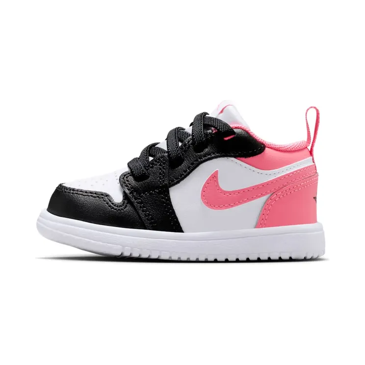 Air Jordan 1 Low Alt TD “Black / White / Pink Gaze” (DR9747-025)