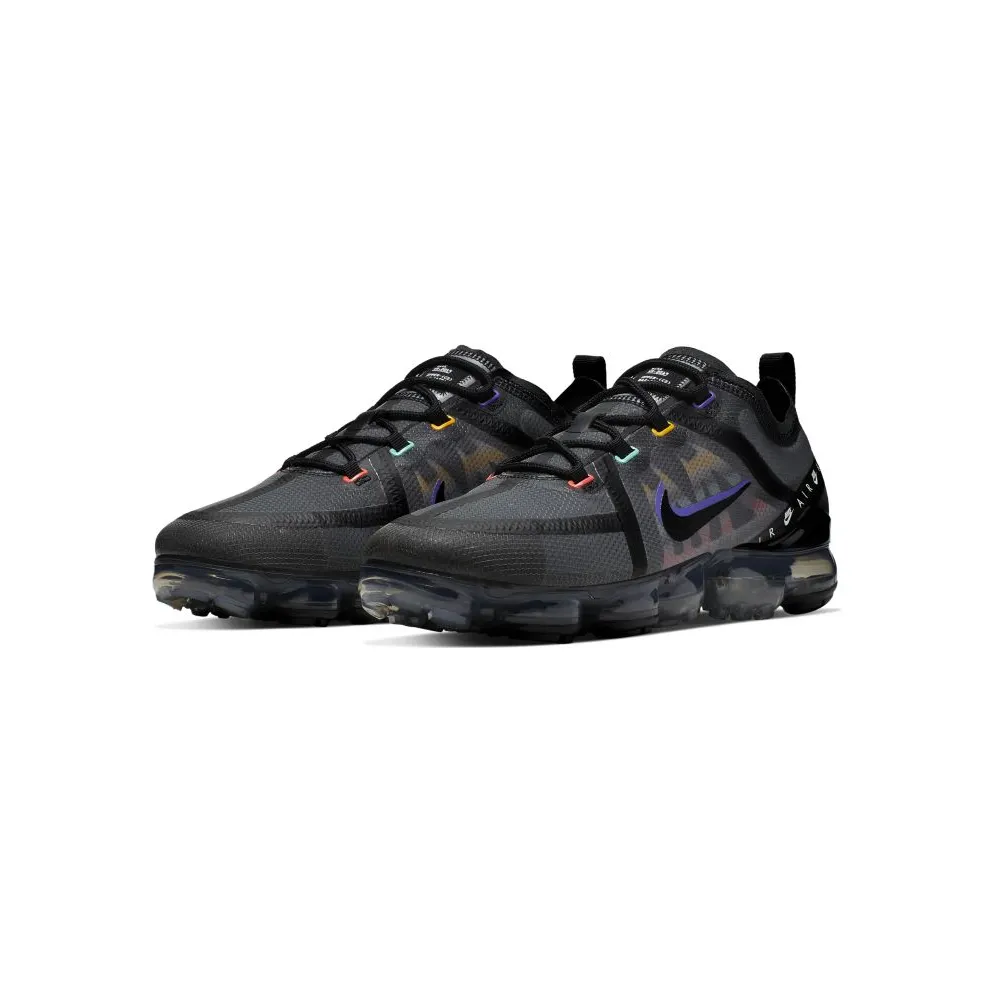 Nike Air VaporMax 2019 Windbreaker Black/Black-Psychic Purple-Flash Crimson-University Gold-Kinetic Green (CI1240-023)
