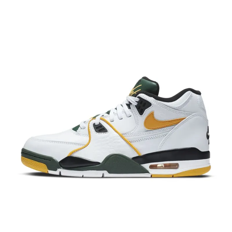 Nike Air Flight 89 White White/Fir/Black (CN0050-100)