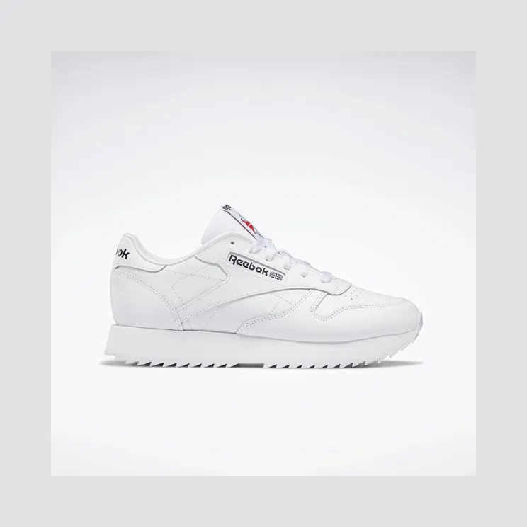 Reebok Classic Leather Ripple Schoenen Cloud White / Cloud White / Cloud White