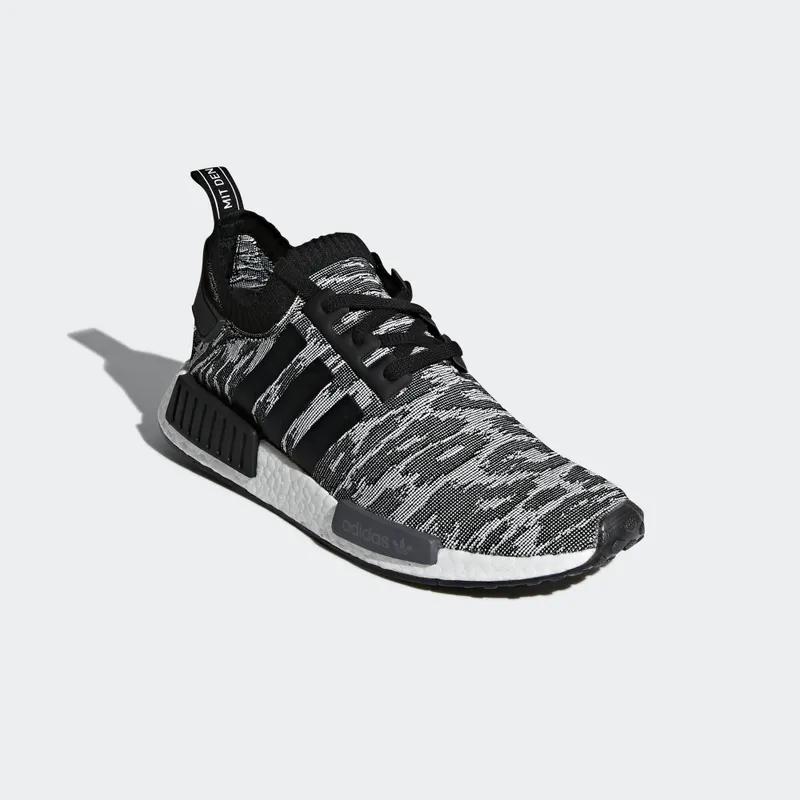 adidas NMD R1 Black Glitch Core Black/Core Black/Solar Red (CQ2444)