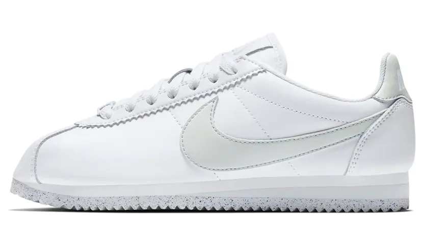 Nike Classic Cortez Flyleather White Light Silver (W)