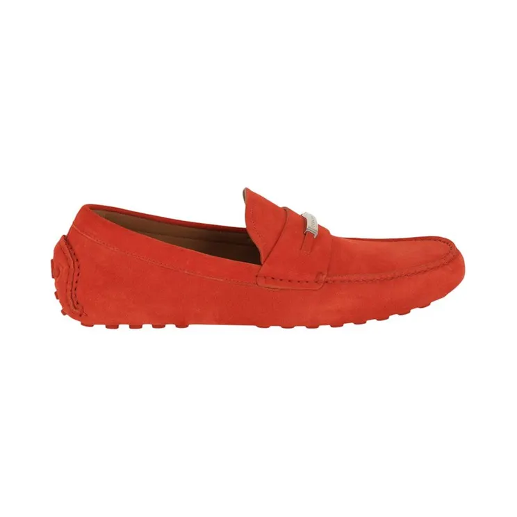 Ferragamo Grenoble Suede Drivers Orange (0212937608442E)