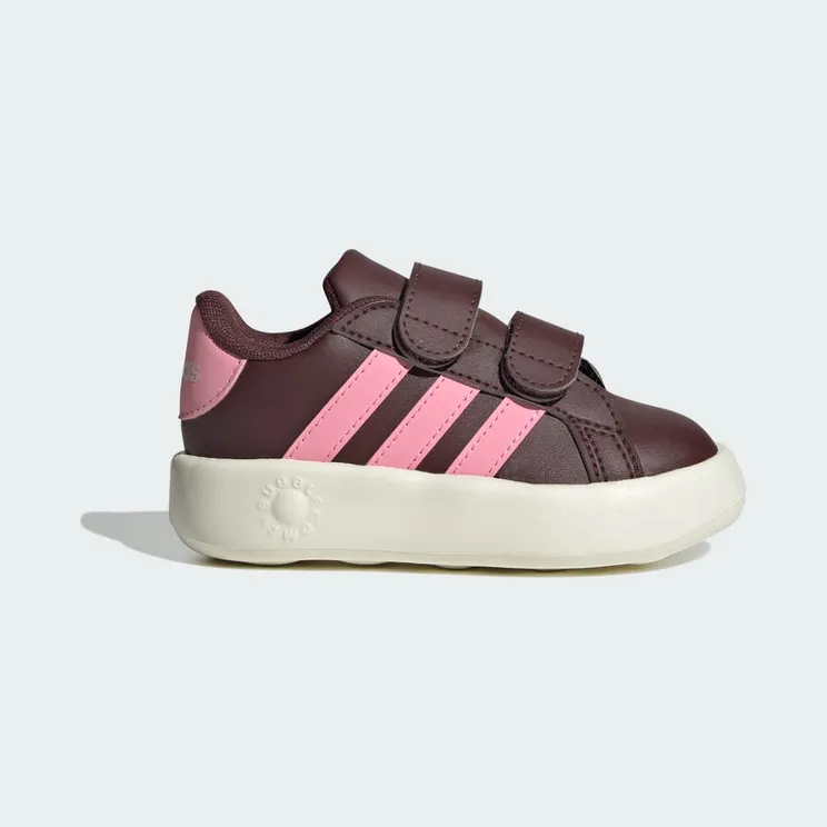 Adidas Grand Court 2.0 Aurora Ruby / Bliss Pink / Off White (JR5105)