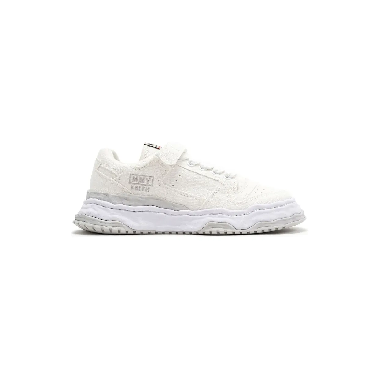 Maison Mihara Yasuhiro Keith OG Sole Canvas Low White Grey (A15FW740-WHT)