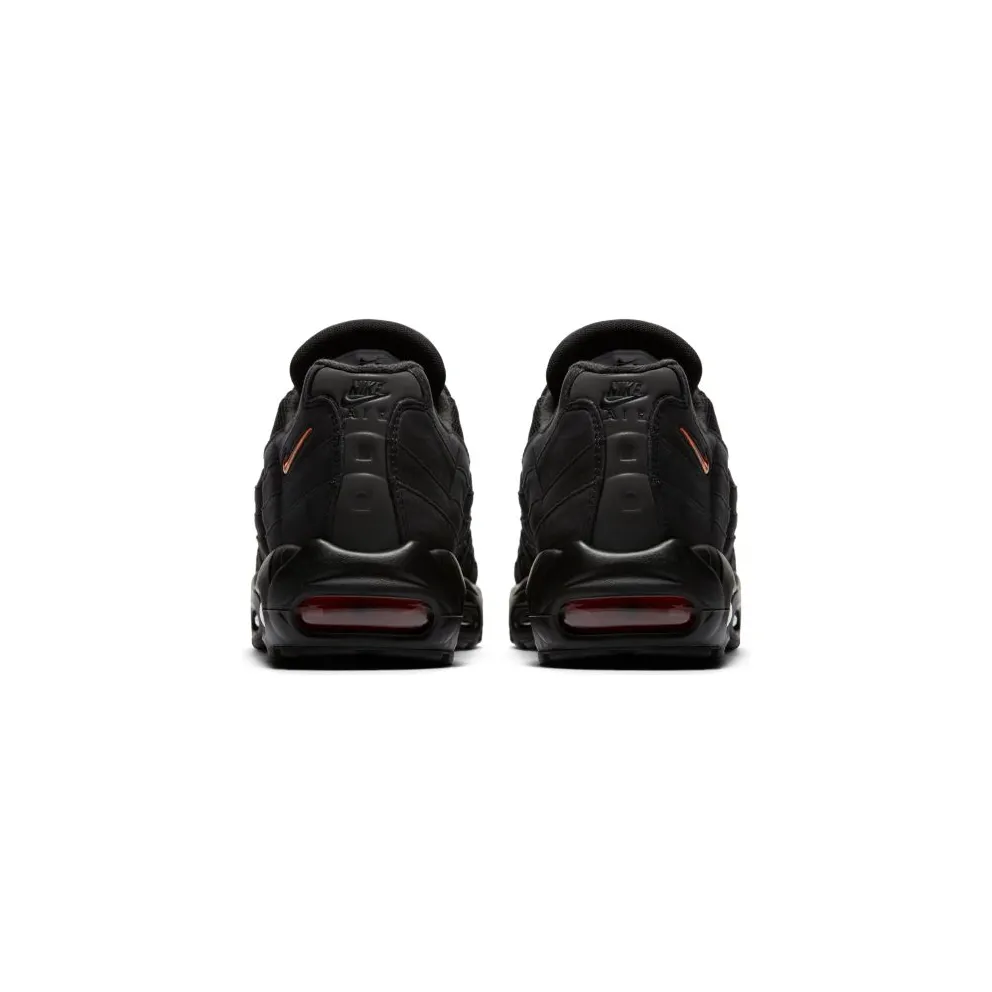 Nike Air Max 95 Jelly Swoosh Black Black/Red-Orange (CJ0423-001)