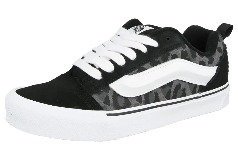 Vans Knu Skool Grey / Donkergrijs / Black / White (VN000Z8XBLK1)