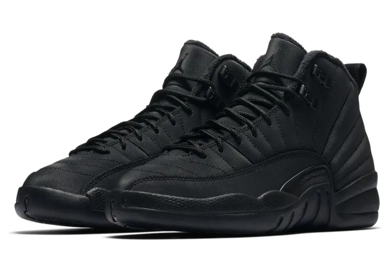 Jordan 12 Retro Winter Black (GS)